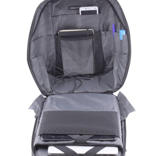 Mochila 23323 Antirrobo 15" Vogart Clyde Negro - Imagen 7