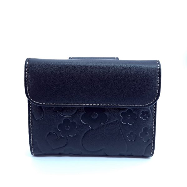 Billetero 1059 Piel Bufalo Amichi Negro - Imagen 3