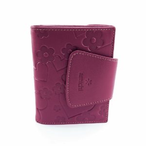 Billetero 1059 Piel Bufalo Amichi Rojo