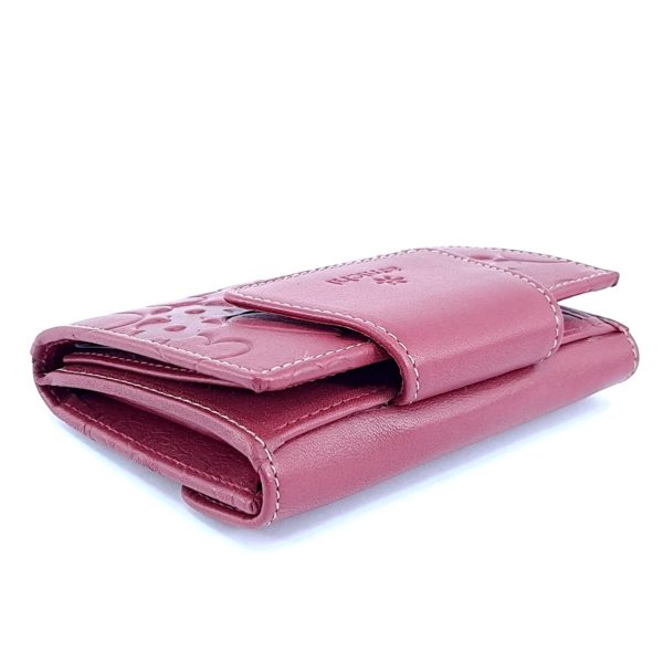 Billetero 1059 Piel Bufalo Amichi Rojo - Imagen 4