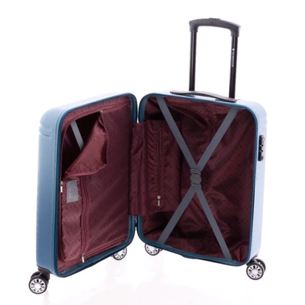 Maleta Grande Expandible 2512 Cactus Gladiator Azul - Imagen 2