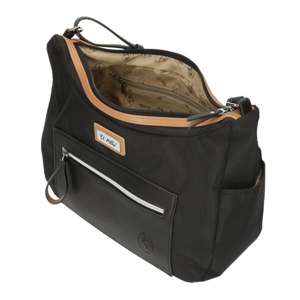 Bolso Bandolera 51453 Chic El Potro Negro - Imagen 5