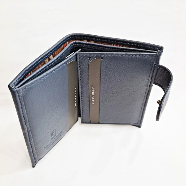 Cartera Piel Bandera Azul