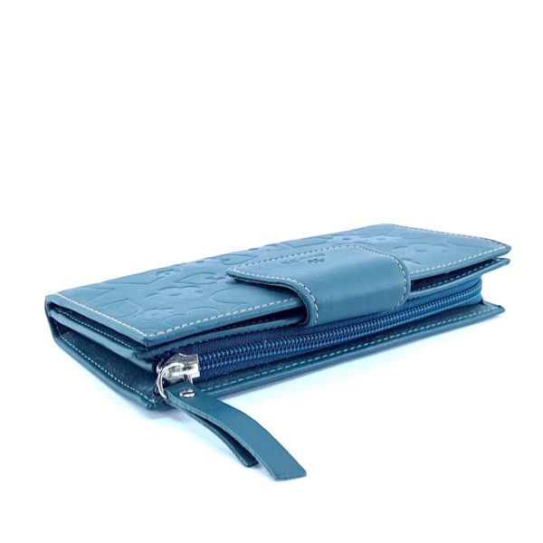 Billetero 1090 Piel Bufalo Amichi Verde - Imagen 4