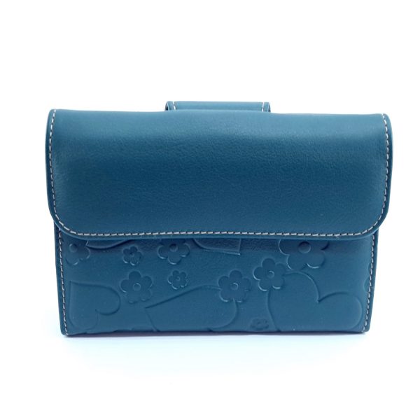 Billetero 1115 Piel Bufalo Amichi Verde - Imagen 3