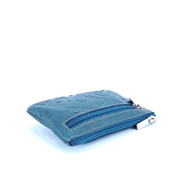 Monedero 234 Piel Bufalo Amichi Verde - Imagen 2