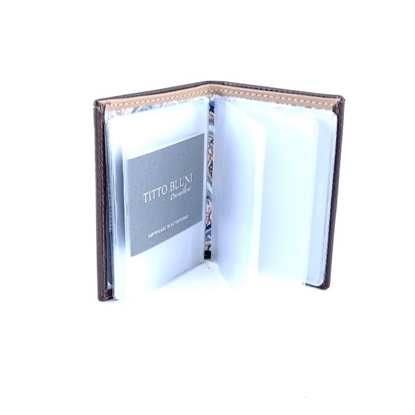 Tarjetero 403 Piel Milpuntos Titto Bluni Marron - Imagen 2