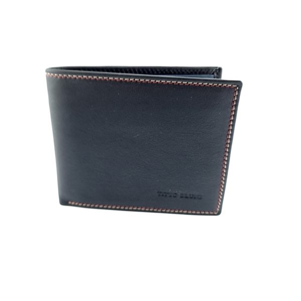 424_casual_negro_1 Americano 424 Piel Casual Titto Bluni Negro - Imagen 1