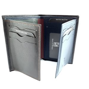Cartera Piel Negro