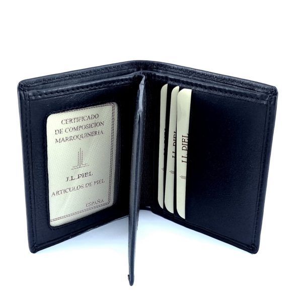 Cartera 57142 Piel Classic JL Negro - Imagen 2