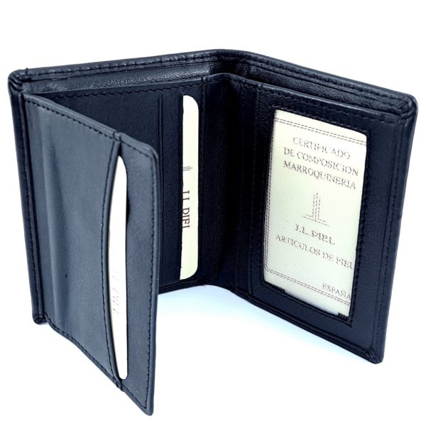 Cartera 57161 Piel Classic JL Negro - Imagen 2