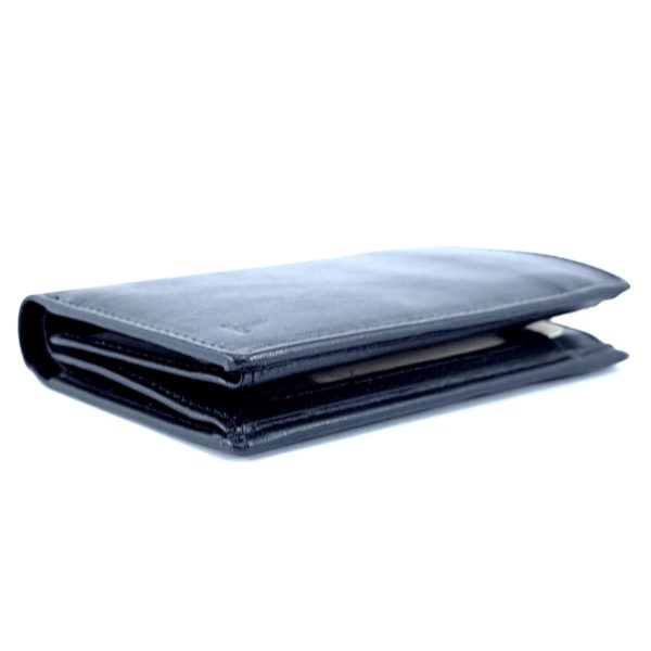 Cartera Doble 57180 Piel Classic JL Negro - Imagen 3