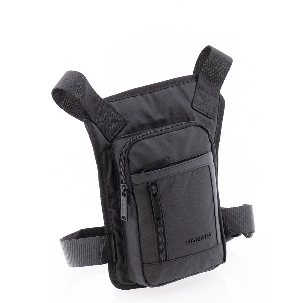 Mochila Bandolera Crossbody Hombre Vogart Dark Negro