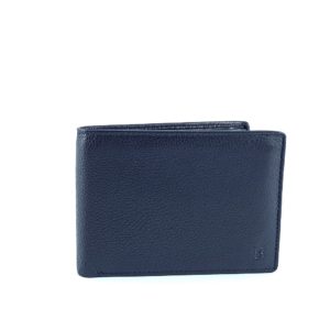 Americano Monedero Piel Negro