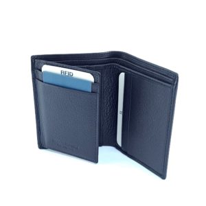 Cartera Piel Negro