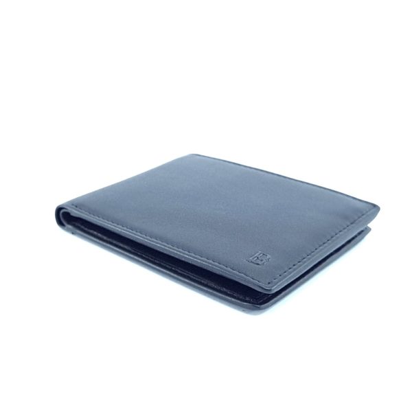 Billetero Americano Piel Negro