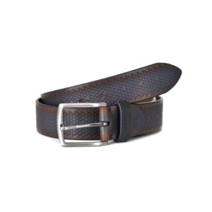 Cinturon Piel Pintada Marron