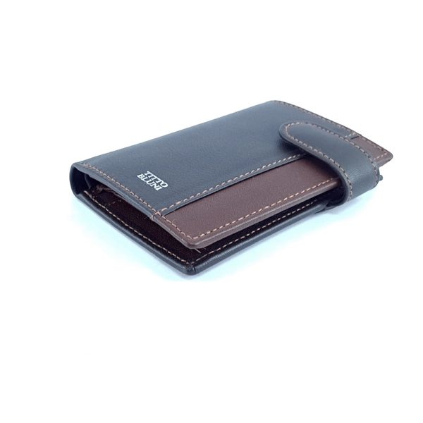 Cartera Monedero Piel Marron