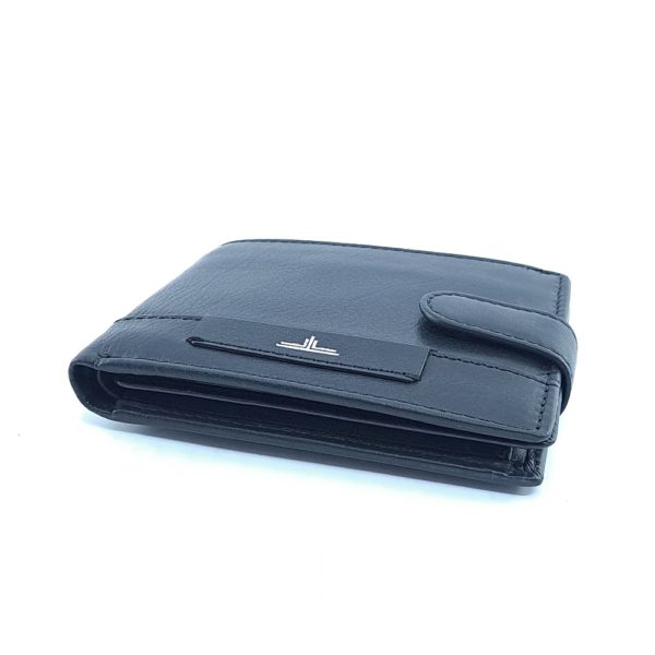 Americano Monedero Piel Negro