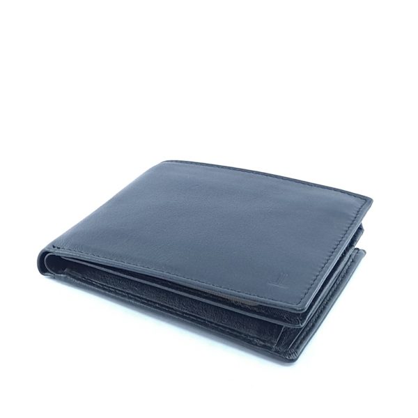 57136_negro_2 Americano Monedero Piel Negro