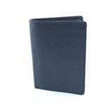 Cartera Triptico Piel Negro