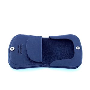 Monedero Tacon Piel Negro