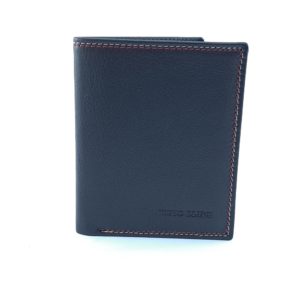 Cartera Piel Casual Negro