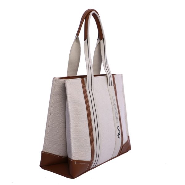 Bolso shopping don algodon