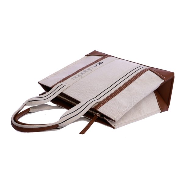 Bolso shopping don algodon