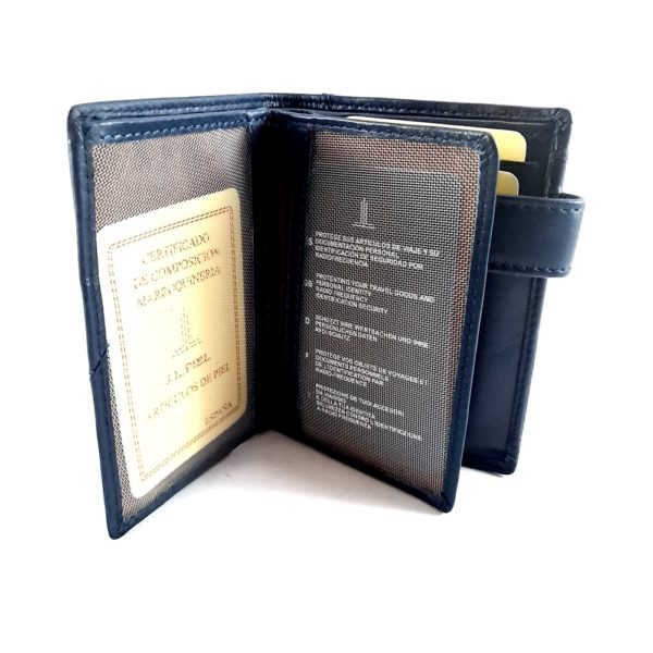 Cartera monedero piel JL