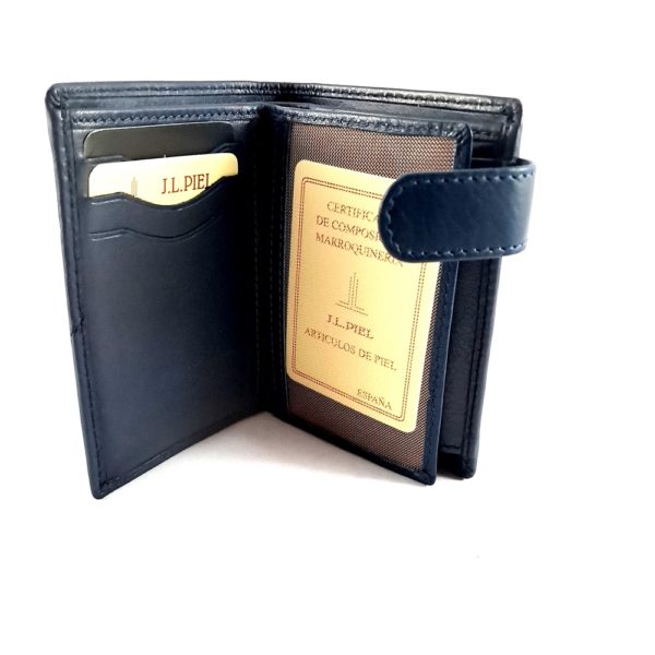 Cartera monedero piel JL