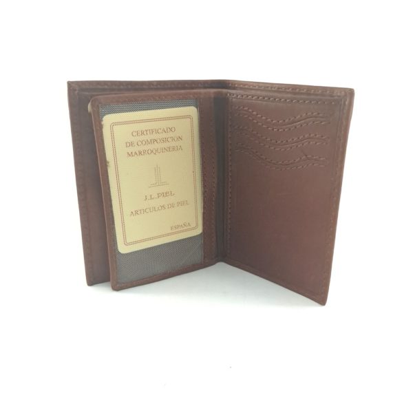 Billetero piel