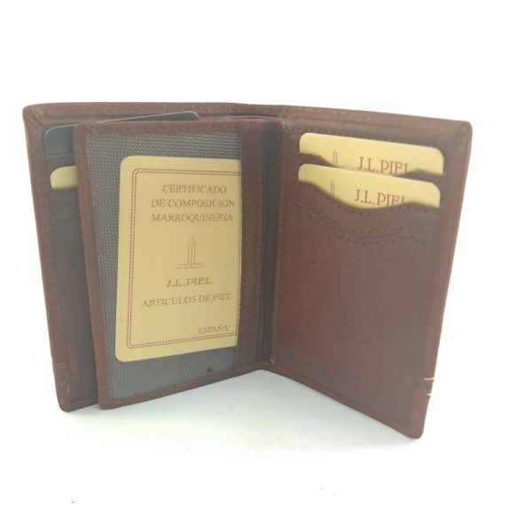 Billetero piel