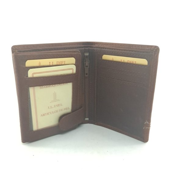 Billetero piel