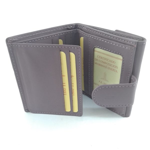 Billetero piel