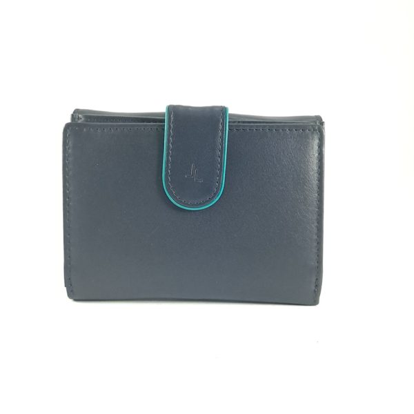 cartera monedero piel