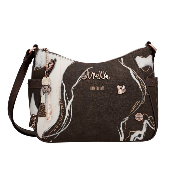 Bolso Bandolera 83002 Shodo Marron Anekke - Imagen 1