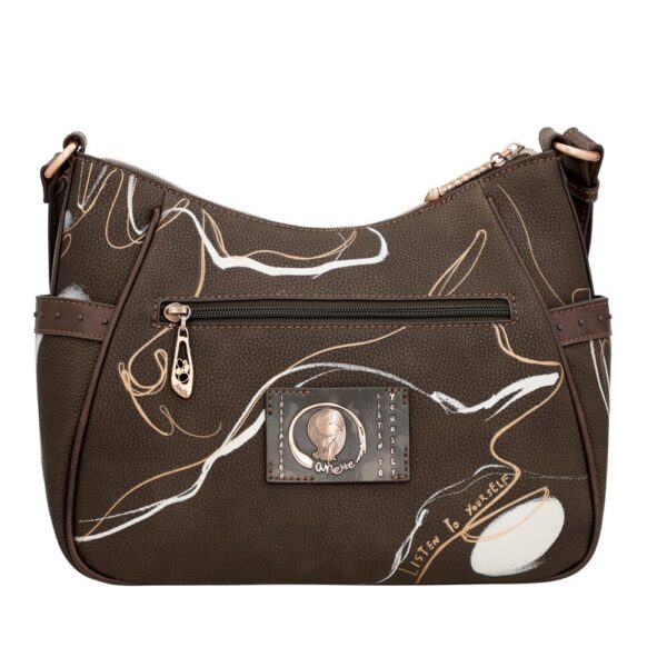 Bolso Bandolera 83002 Shodo Marron Anekke - Imagen 4