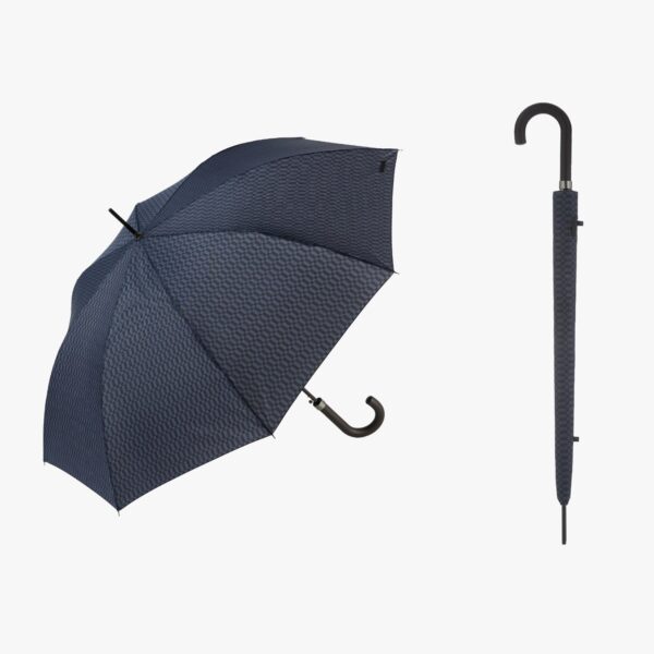 3138_1adl Paraguas Largo Aut 3138 Printed Bisetti - Imagen 1