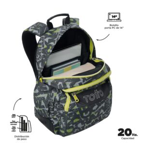 mochila totto